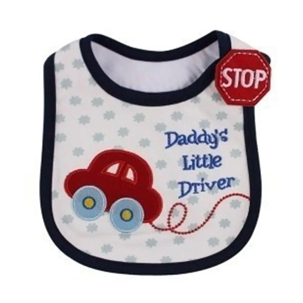 Embroidered Sleeveless Baby Bibs