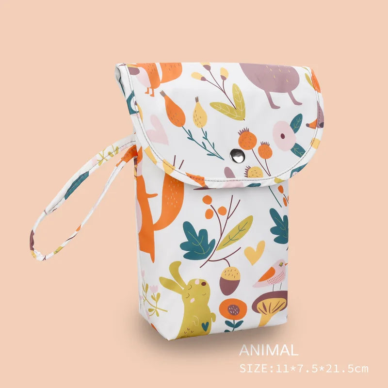 Waterproof and reusable baby diaper bag