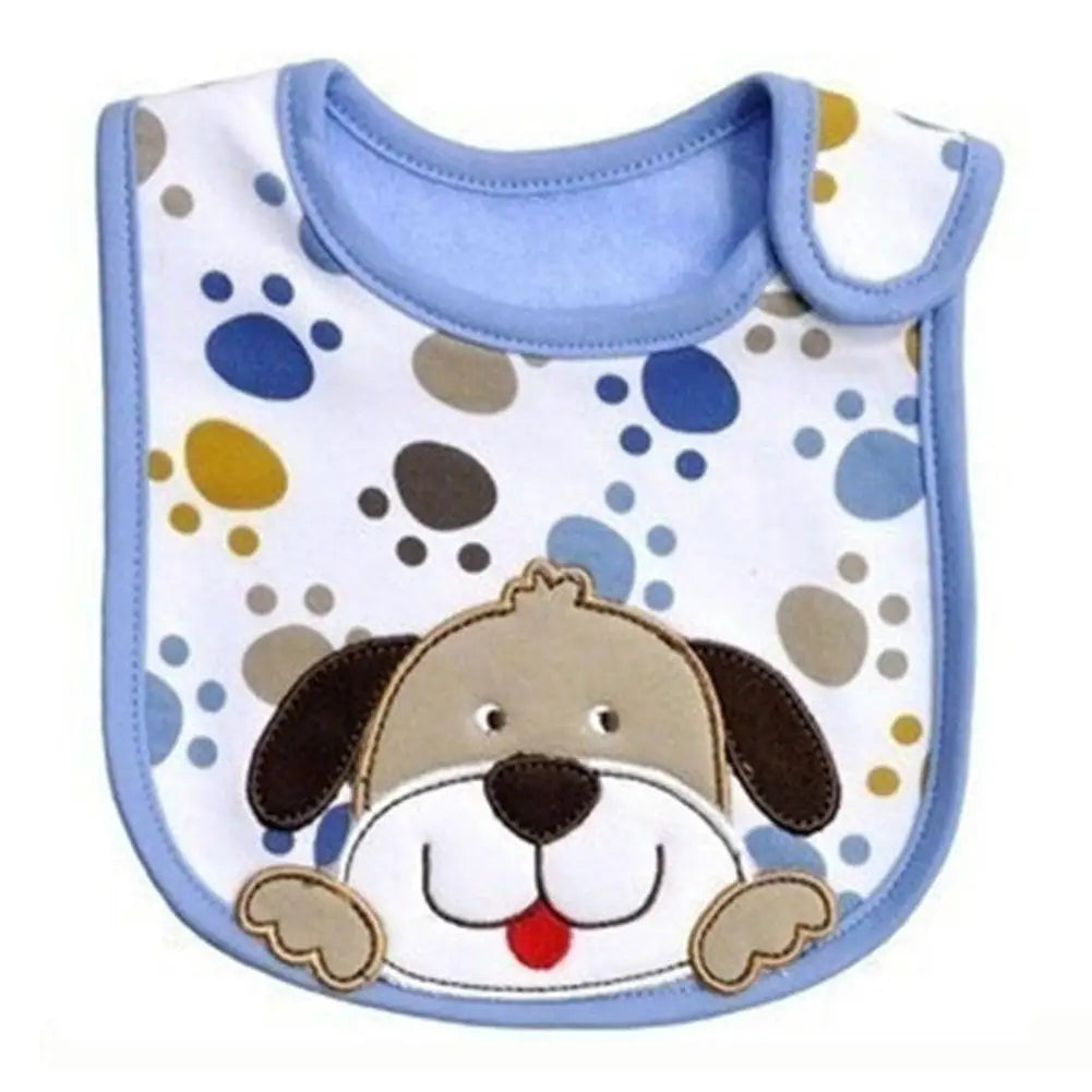 Embroidered Sleeveless Baby Bibs