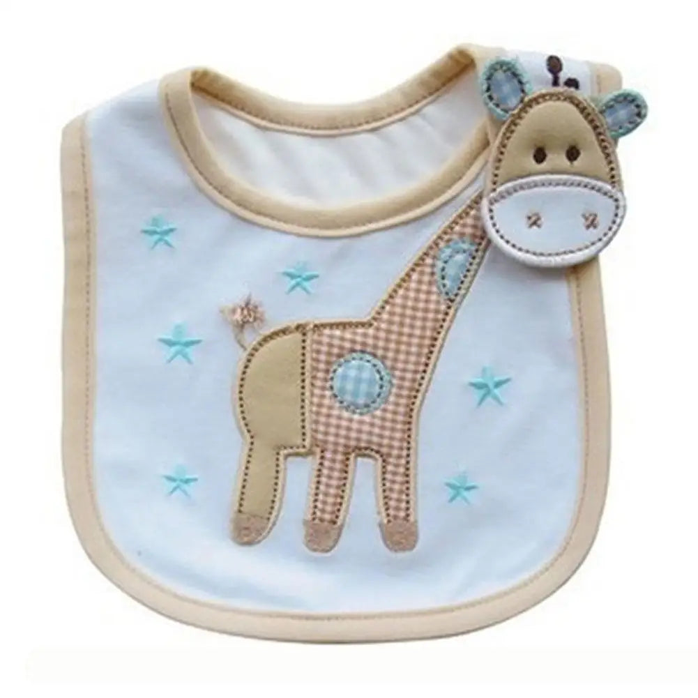 Embroidered Sleeveless Baby Bibs