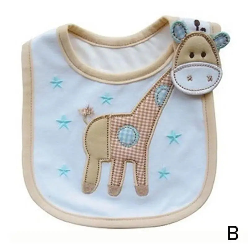 Embroidered Sleeveless Baby Bibs