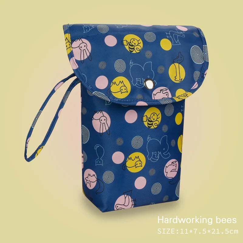 Waterproof and reusable baby diaper bag