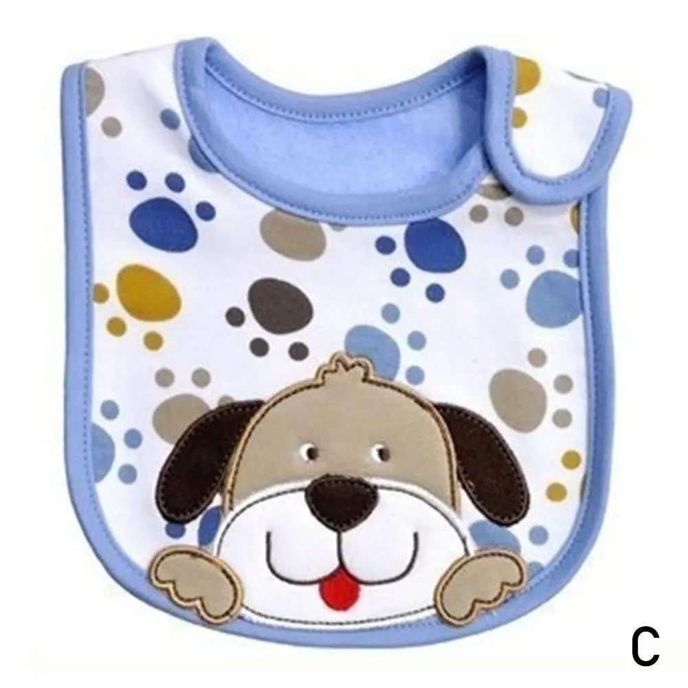 Embroidered Sleeveless Baby Bibs