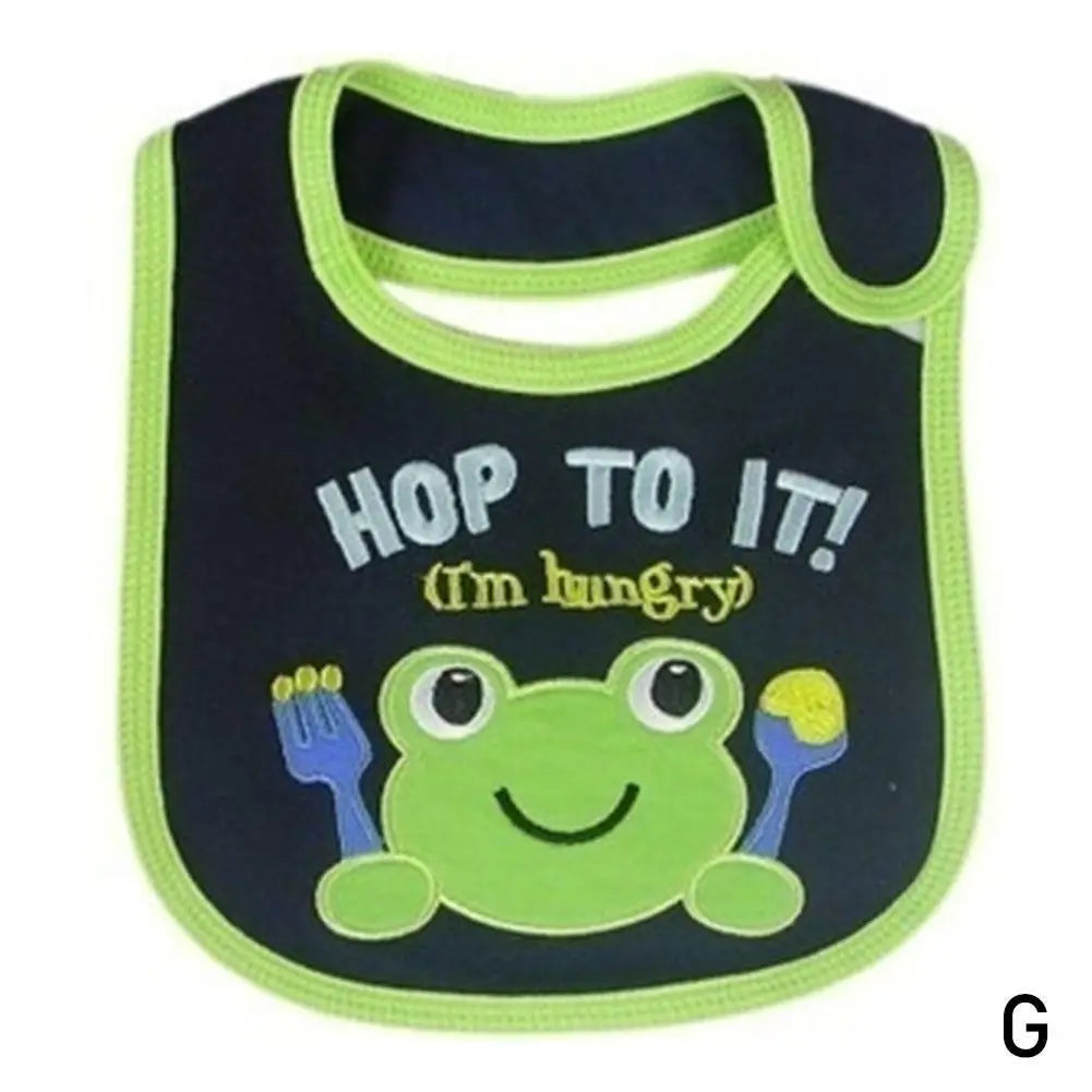 Embroidered Sleeveless Baby Bibs