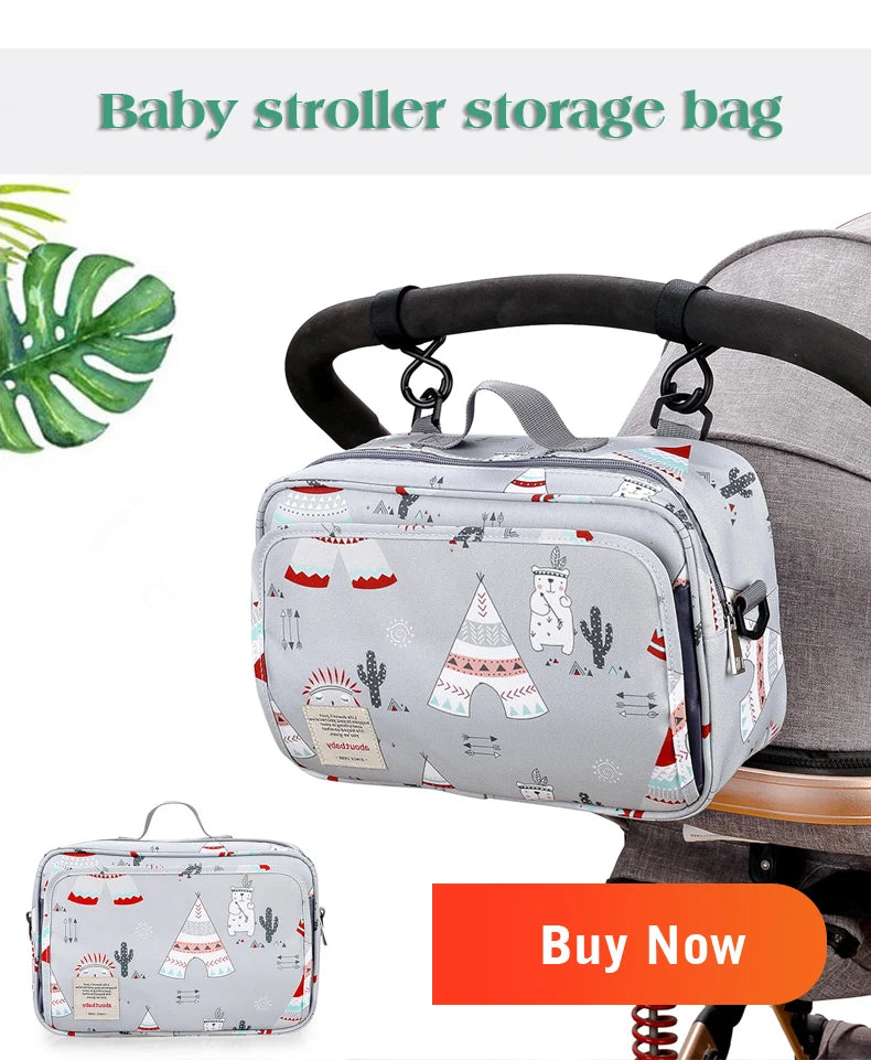 Waterproof and reusable baby diaper bag