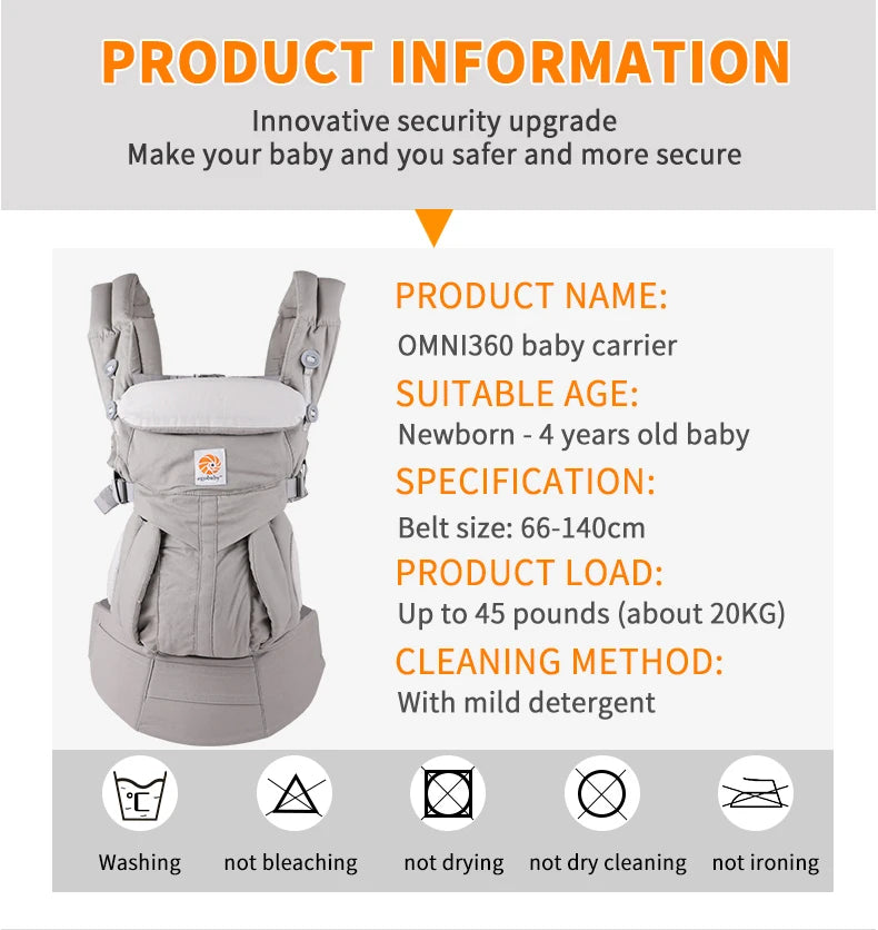 Egobaby Baby Multifunction Breathable Carrier