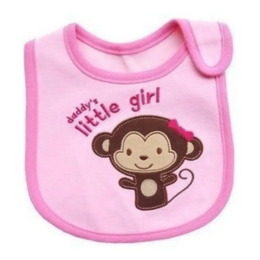 Embroidered Sleeveless Baby Bibs