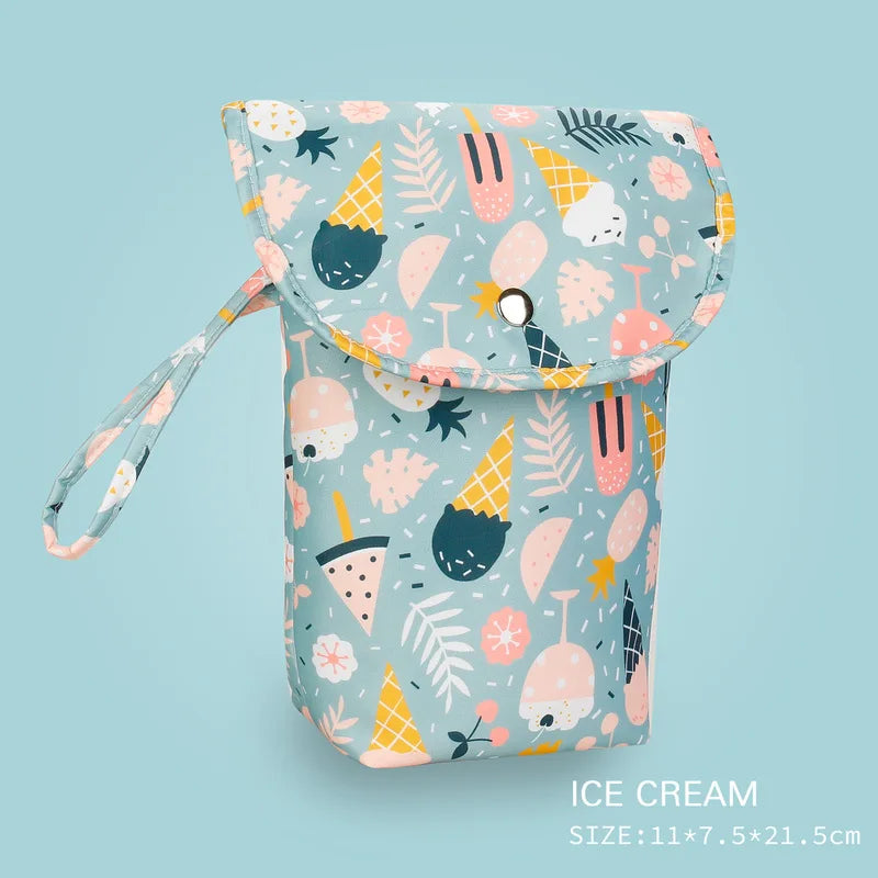 Waterproof and reusable baby diaper bag