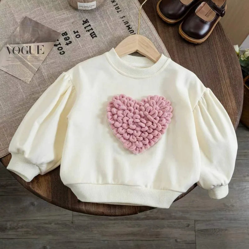 Girls Love Long Sleeve Sweater