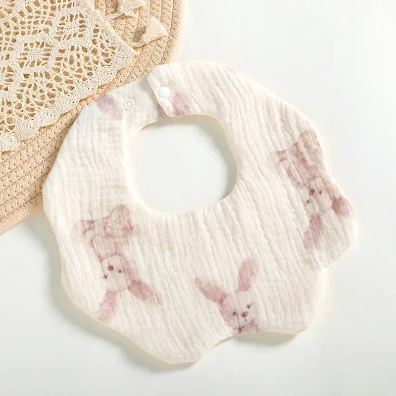 6 Layer Muslin Cotton Bib