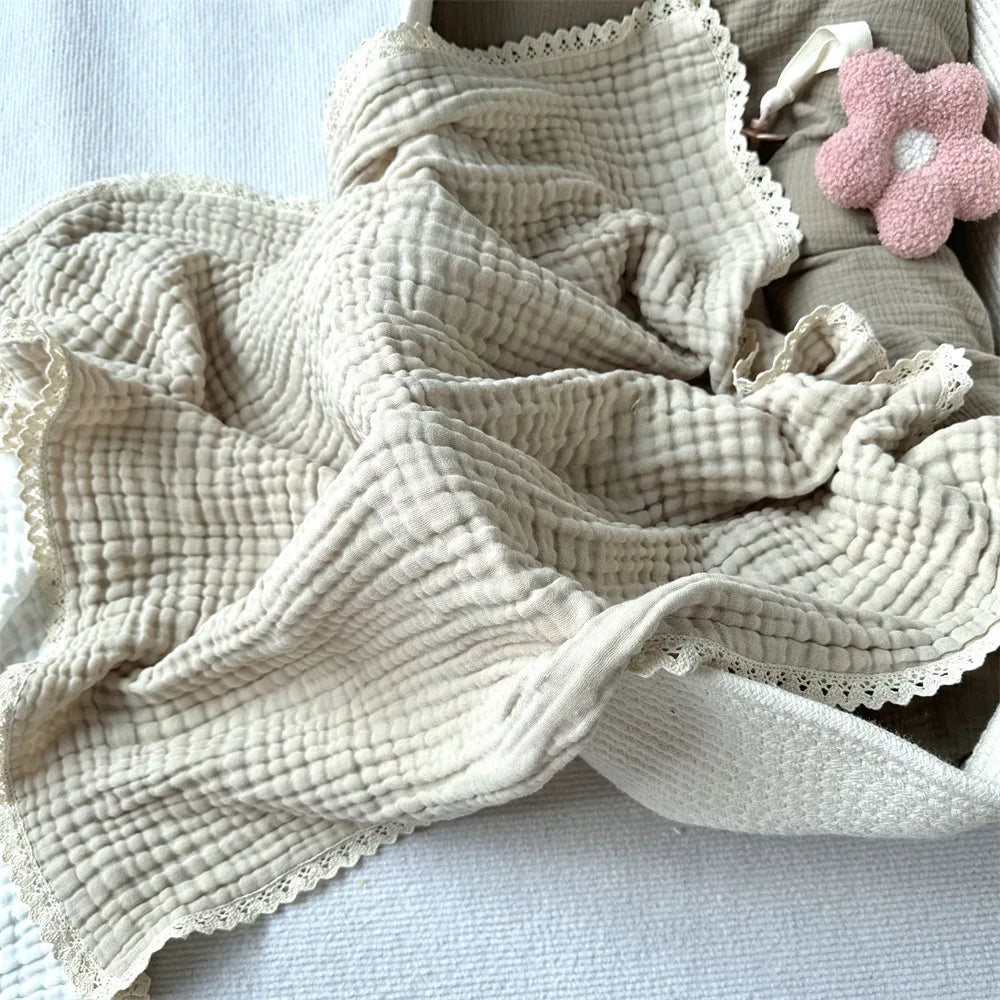 6 Layers Muslin Swaddle Wrap Organic Cotton