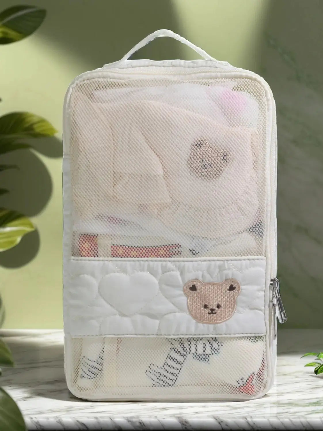 Waterproof portable diaper/ toiletries bag