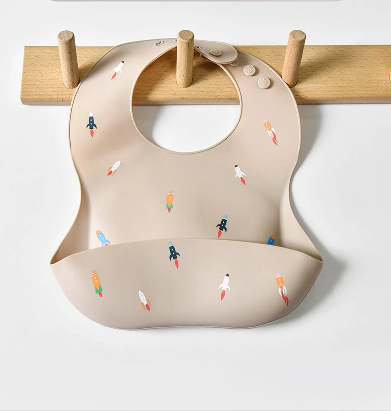 Waterproof Silicone Baby Bib