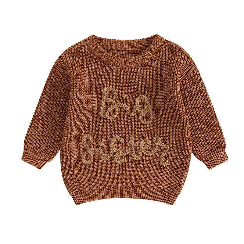 Big Sister Print Pullover