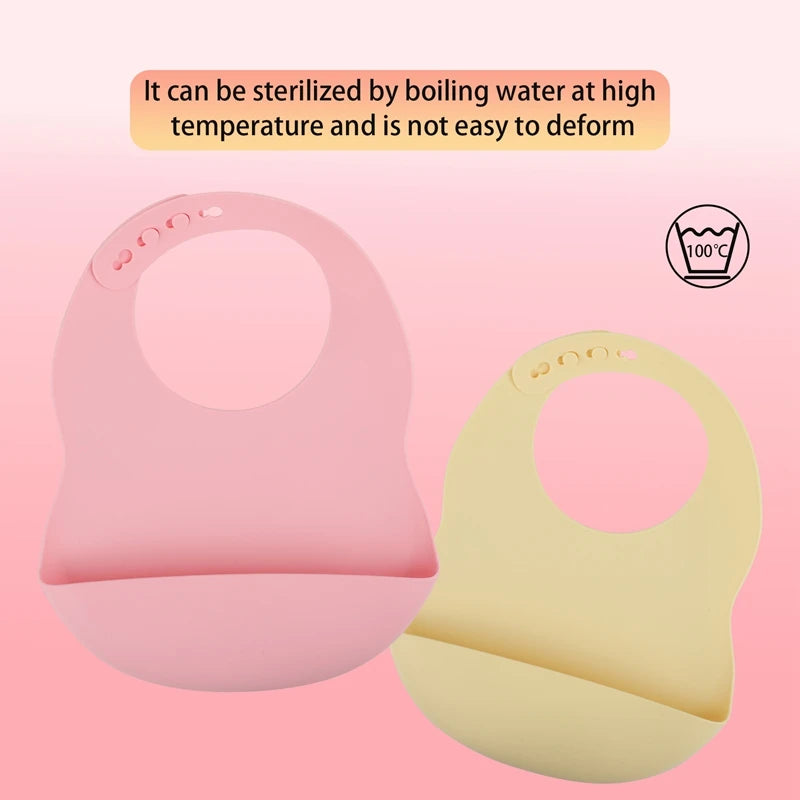 BPA Free Silicone Baby Bib