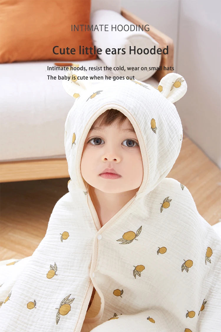 Cotton Hooded Bath Towels