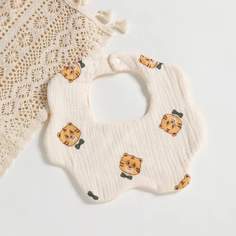 6 Layer Muslin Cotton Bib