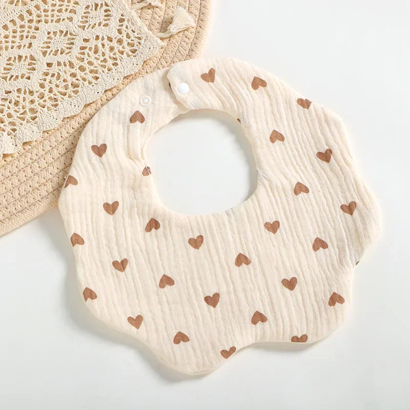 6 Layer Muslin Cotton Bib