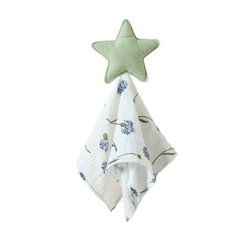 Infant Soothe & Security Towel with Bib Rattle