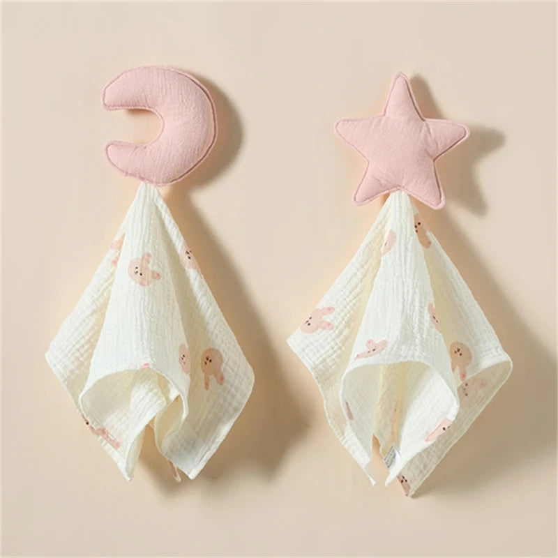 Infant Soothe & Security Towel with Bib Rattle