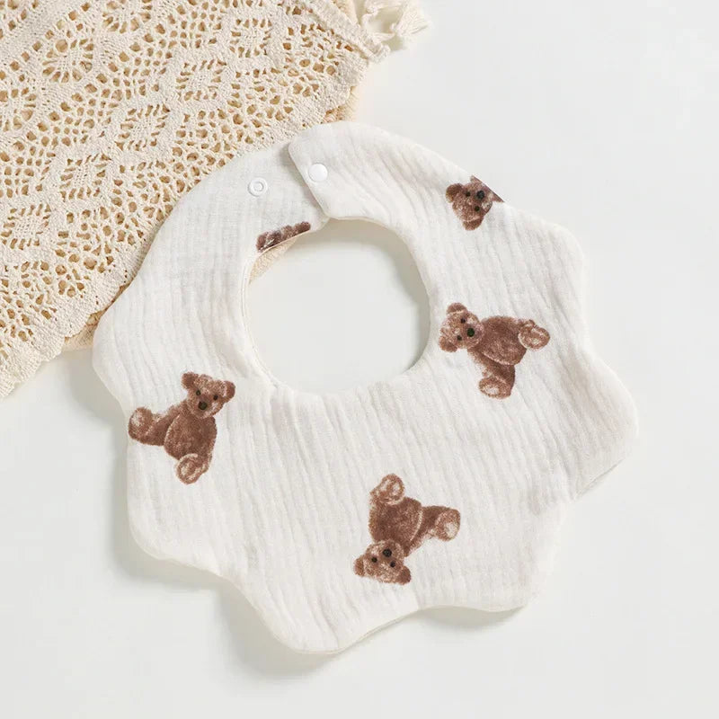 6 Layer Muslin Cotton Bib