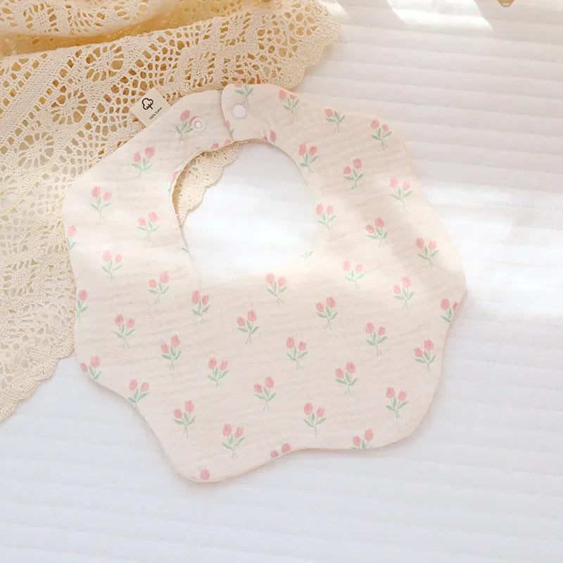 6 Layer Muslin Cotton Bib