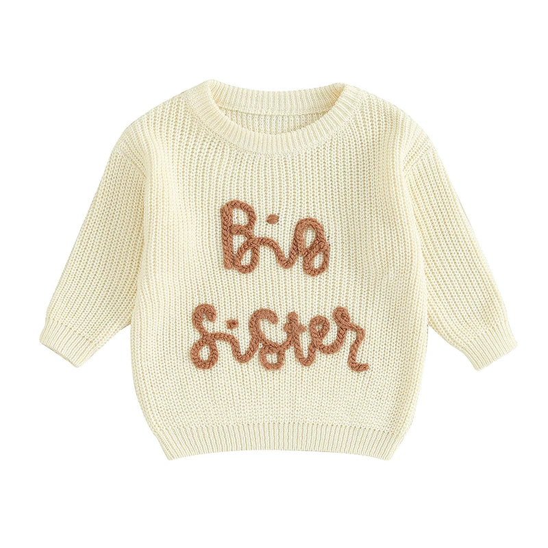 Big Sister Print Pullover