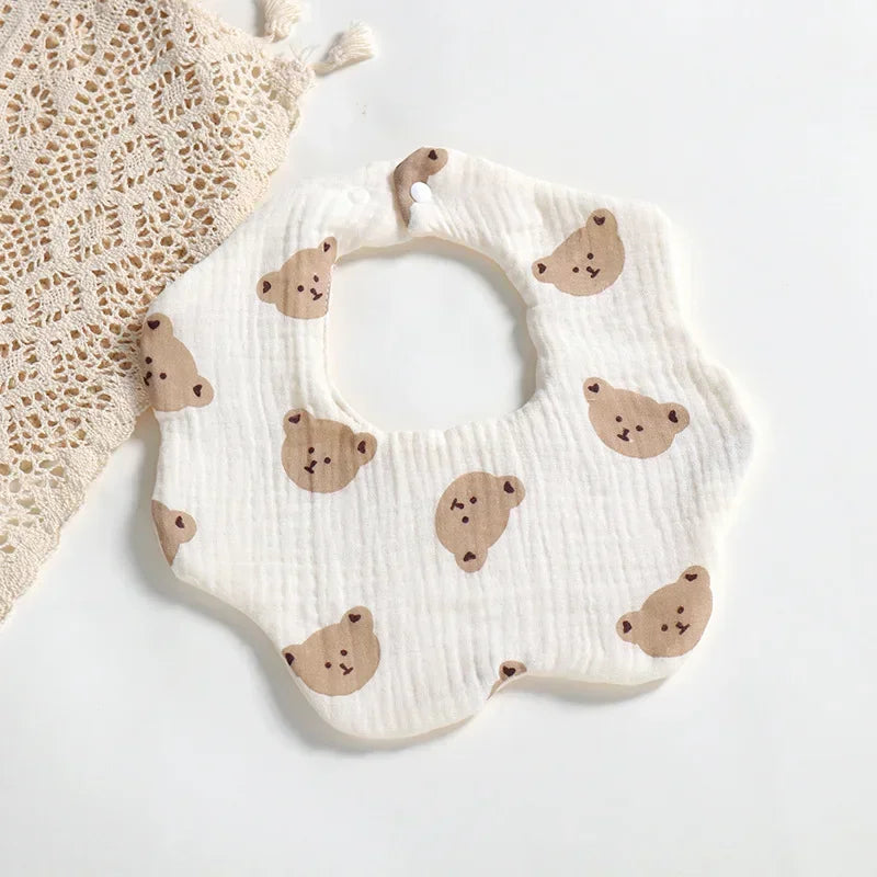 6 Layer Muslin Cotton Bib