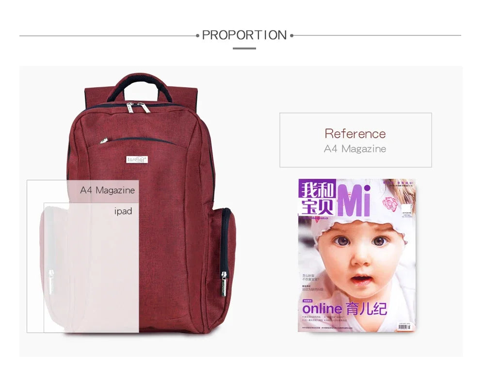 Nylon Baby Bag Backpack