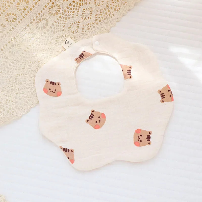 6 Layer Muslin Cotton Bib