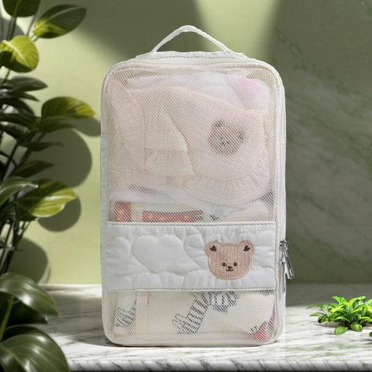 Waterproof portable diaper/ toiletries bag