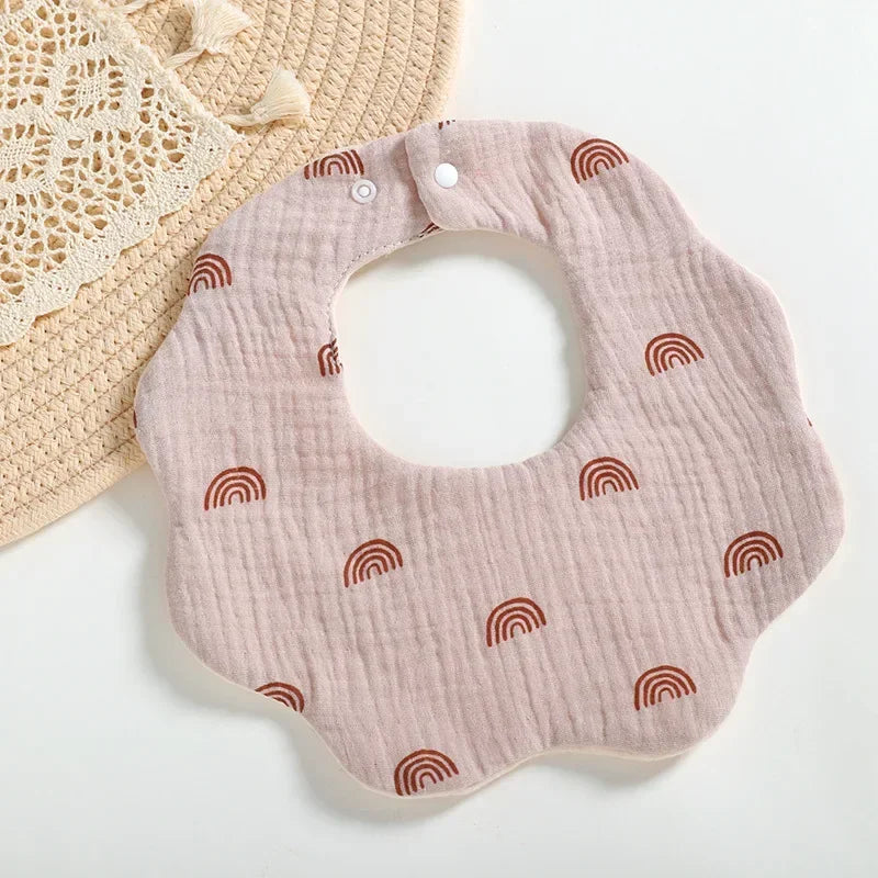 6 Layer Muslin Cotton Bib