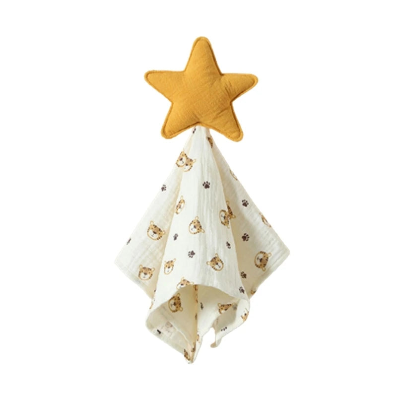 Infant Soothe & Security Towel with Bib Rattle