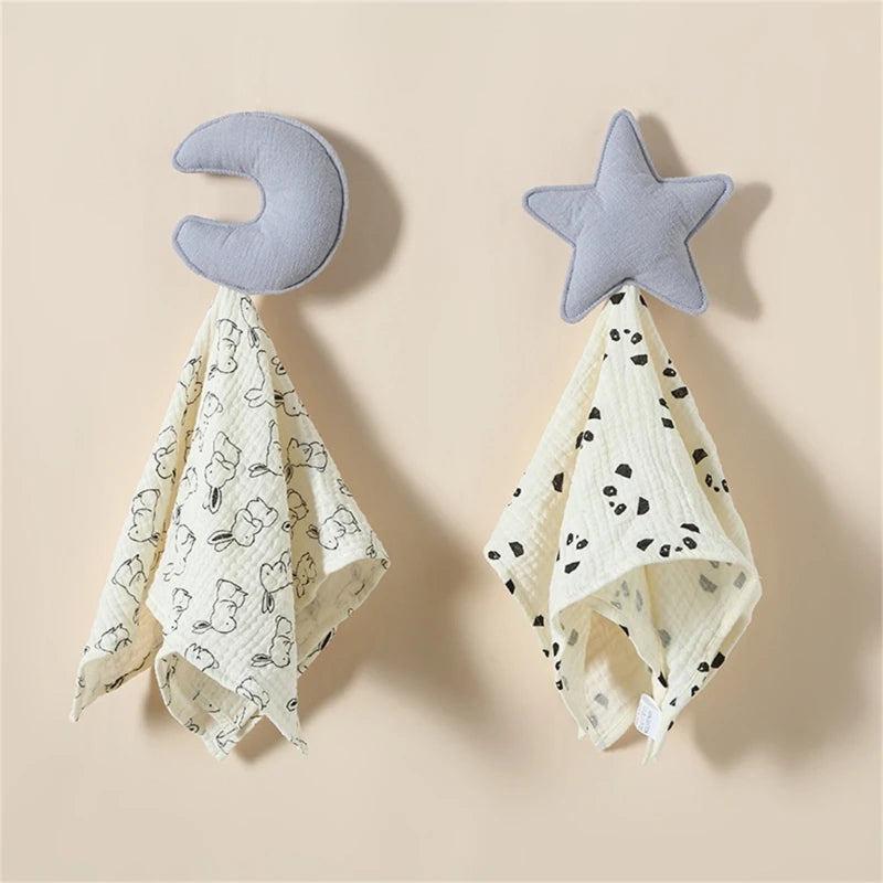 Infant Soothe & Security Towel with Bib Rattle