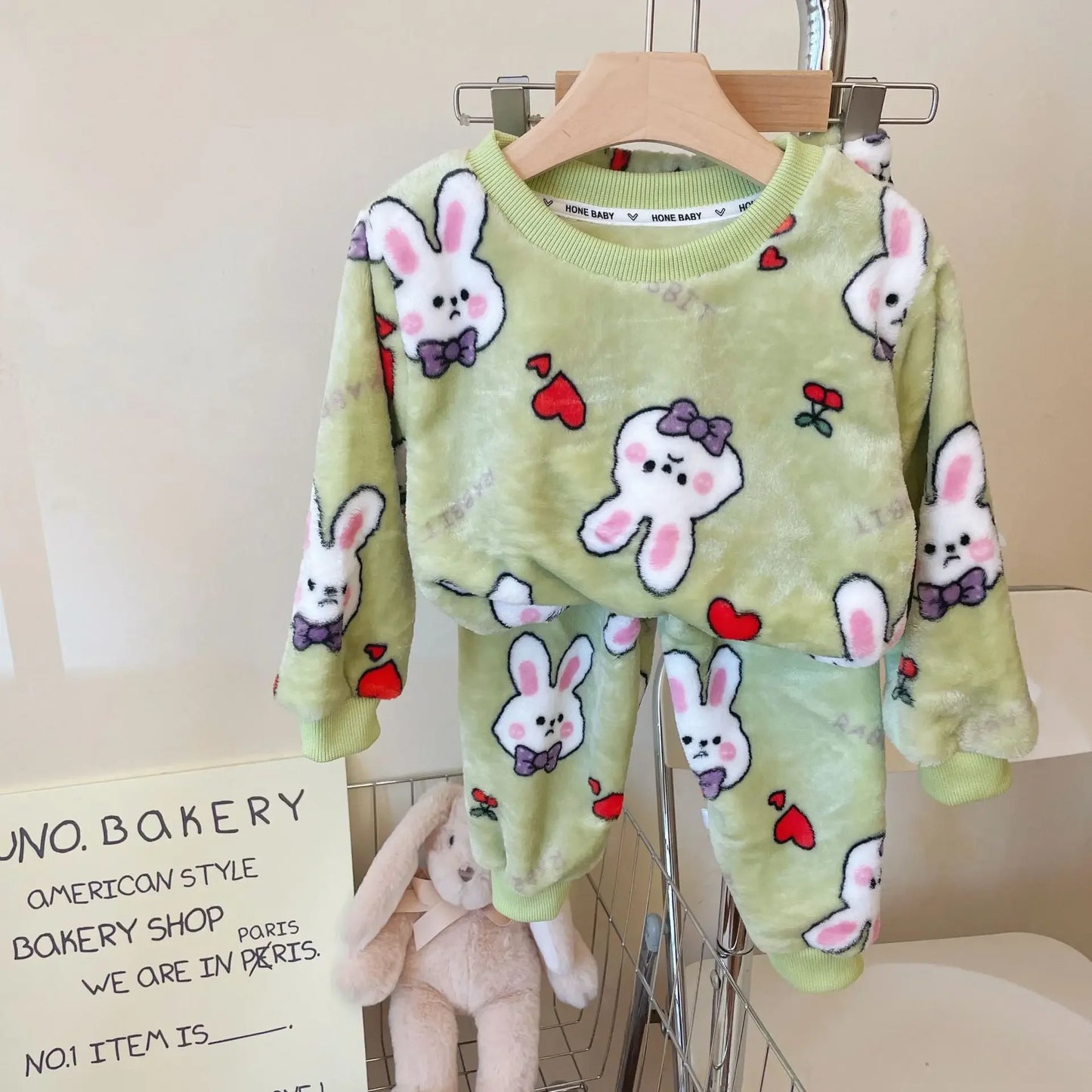 Soft Flannel Pajamas Sets