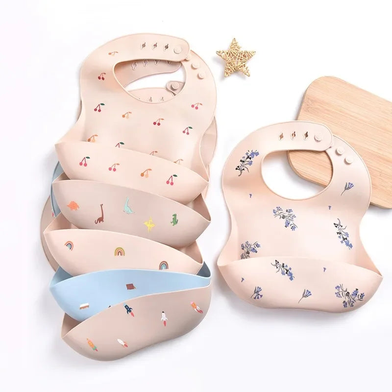 Waterproof Silicone Baby Bib