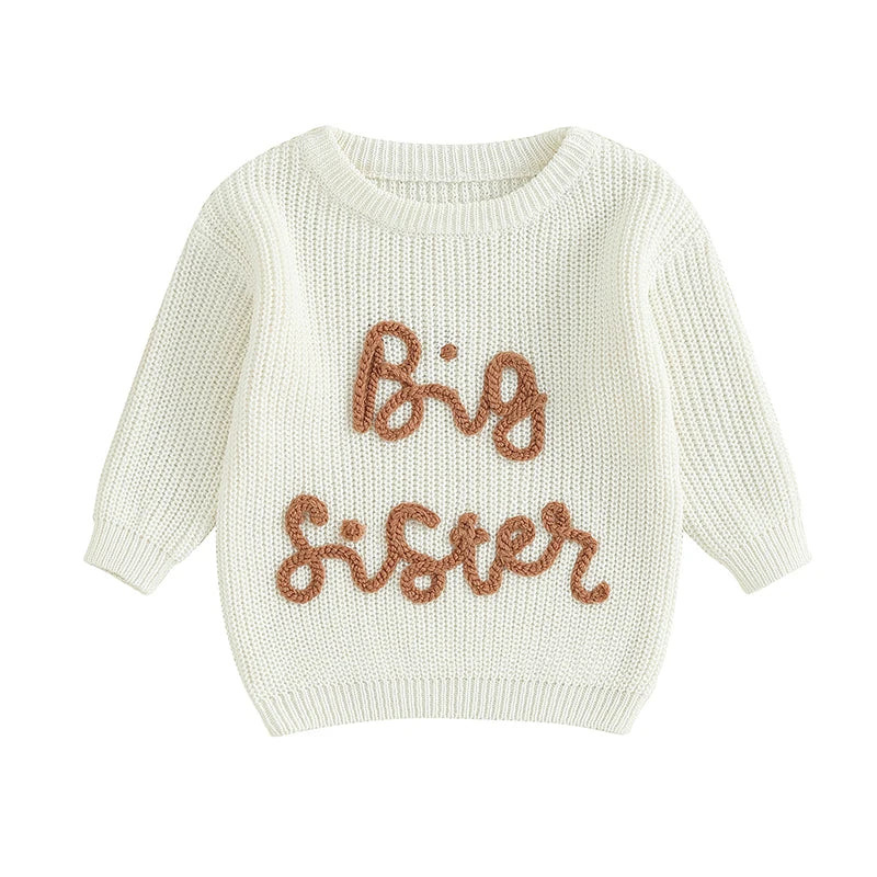 Big Sister Print Pullover