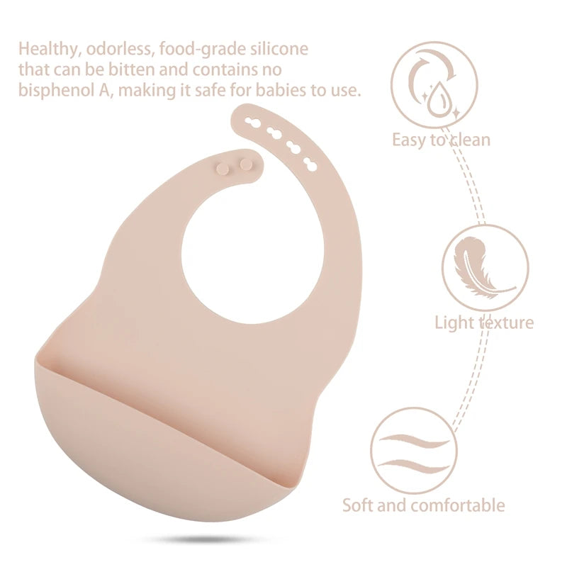 BPA Free Silicone Baby Bib