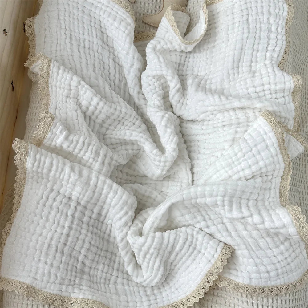 6 Layers Muslin Swaddle Wrap Organic Cotton