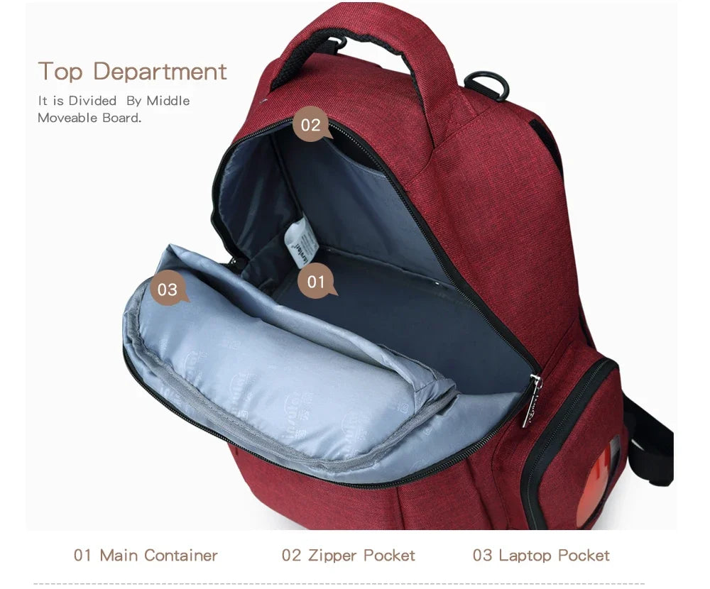 Nylon Baby Bag Backpack