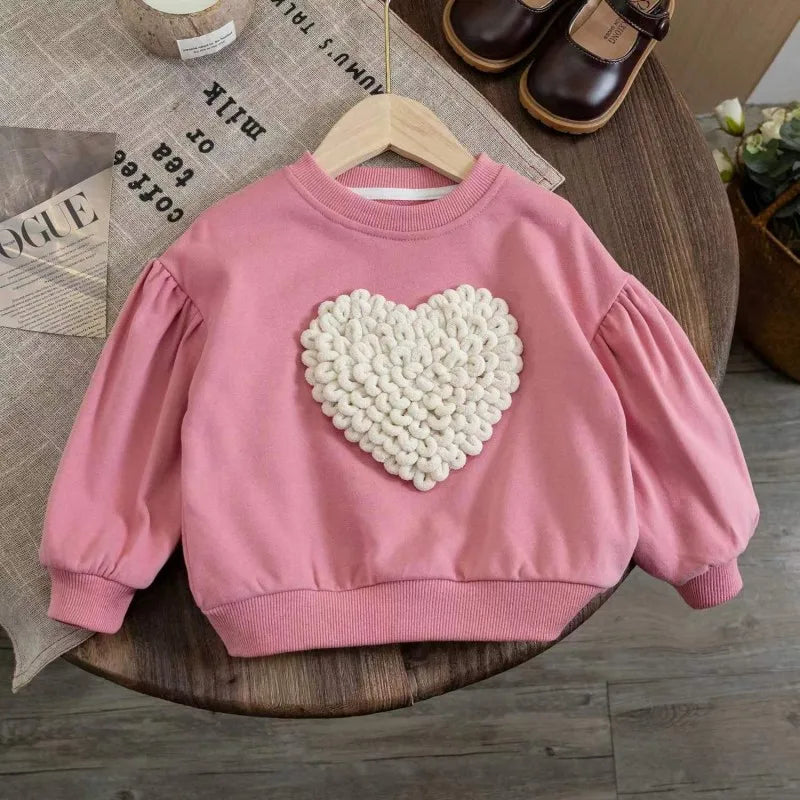 Girls Love Long Sleeve Sweater