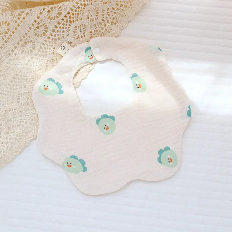 6 Layer Muslin Cotton Bib