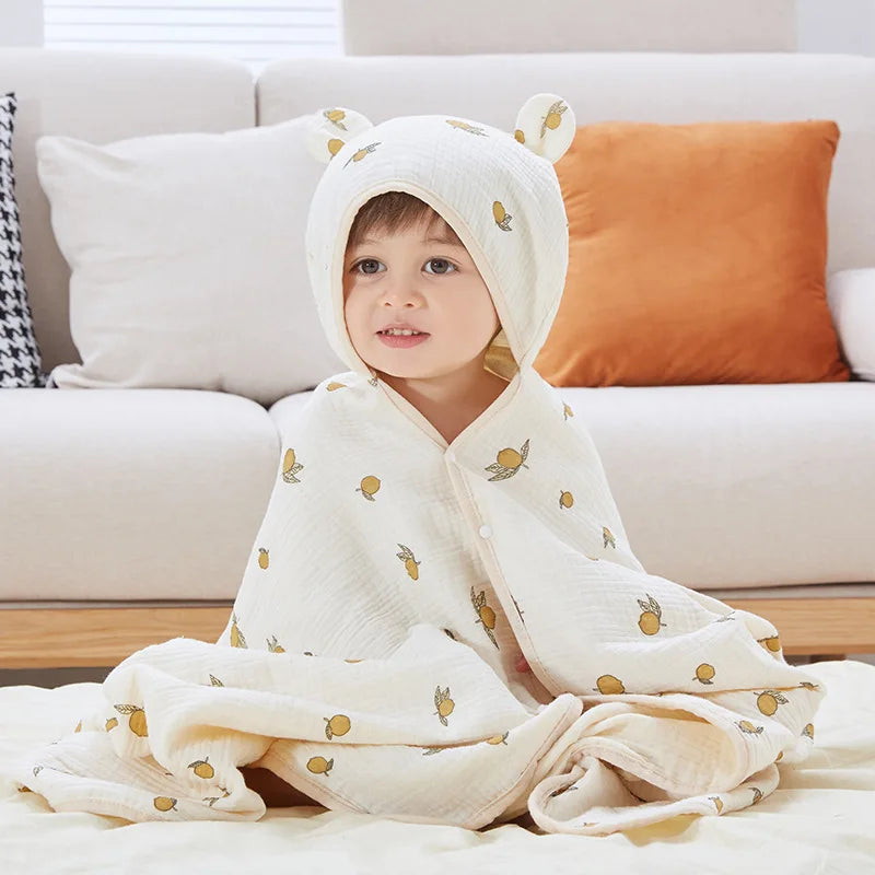 Cotton Hooded Bath Towels