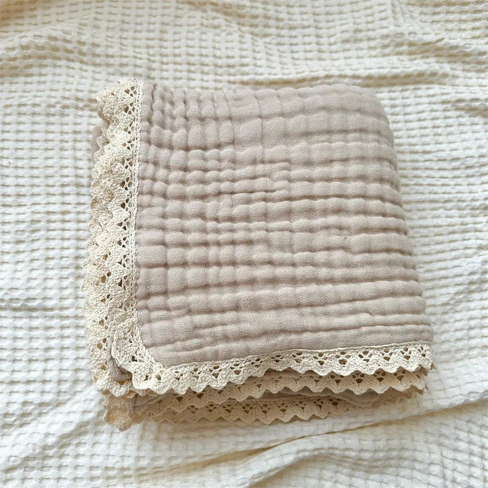 6 Layers Muslin Swaddle Wrap Organic Cotton