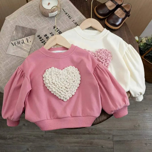 Girls Love Long Sleeve Sweater