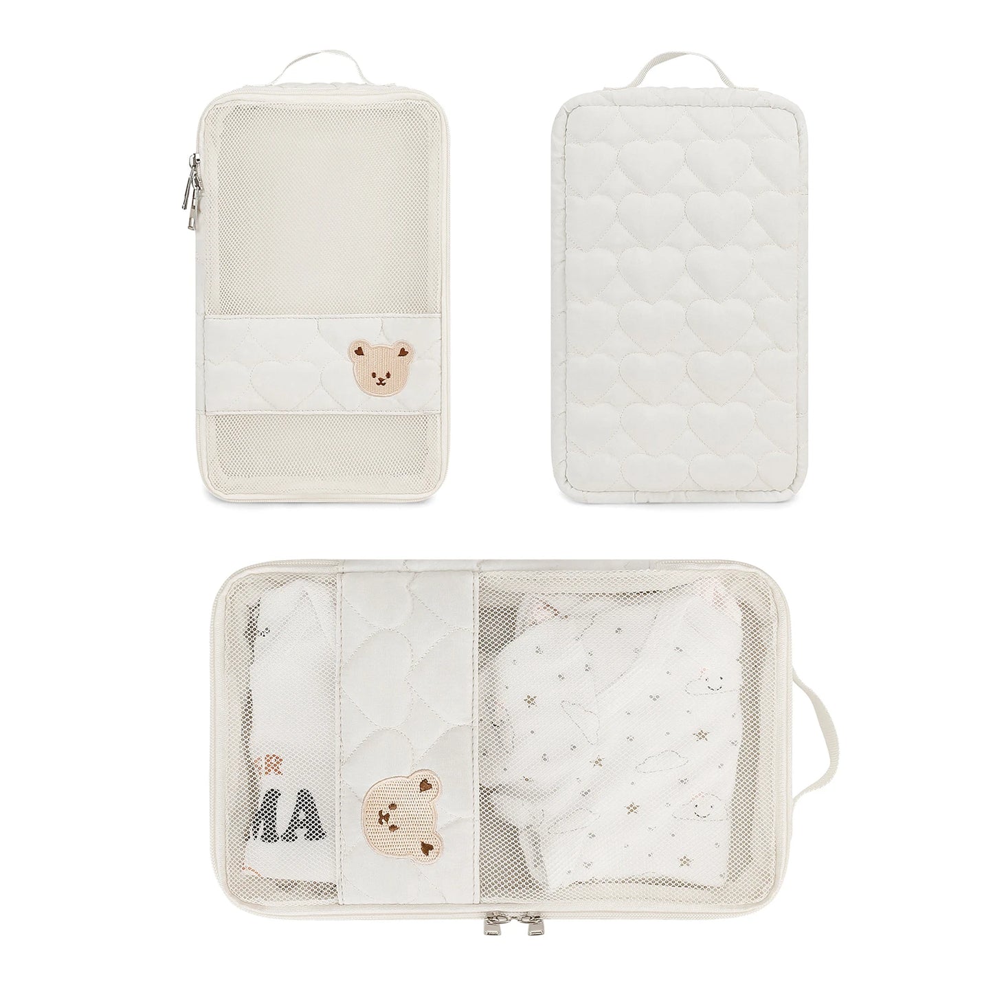 Waterproof portable diaper/ toiletries bag