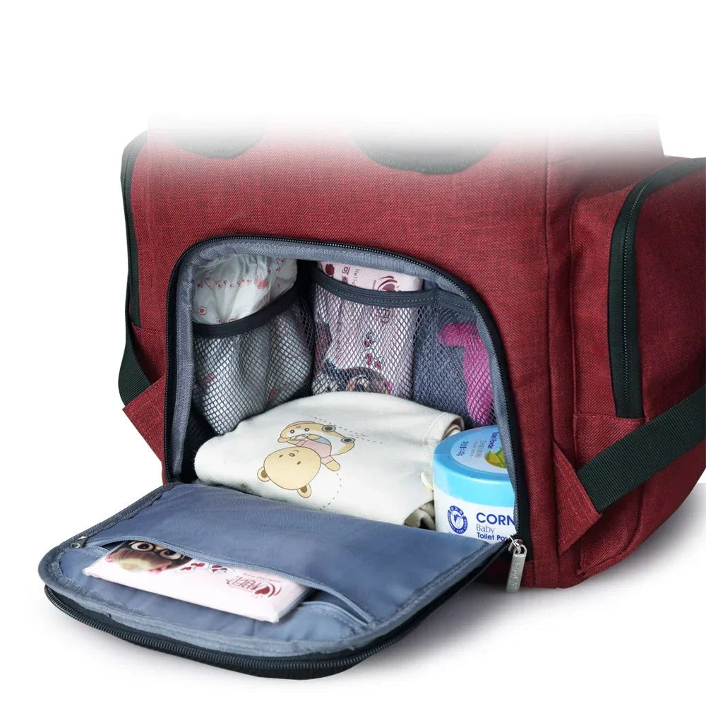 Nylon Baby Bag Backpack