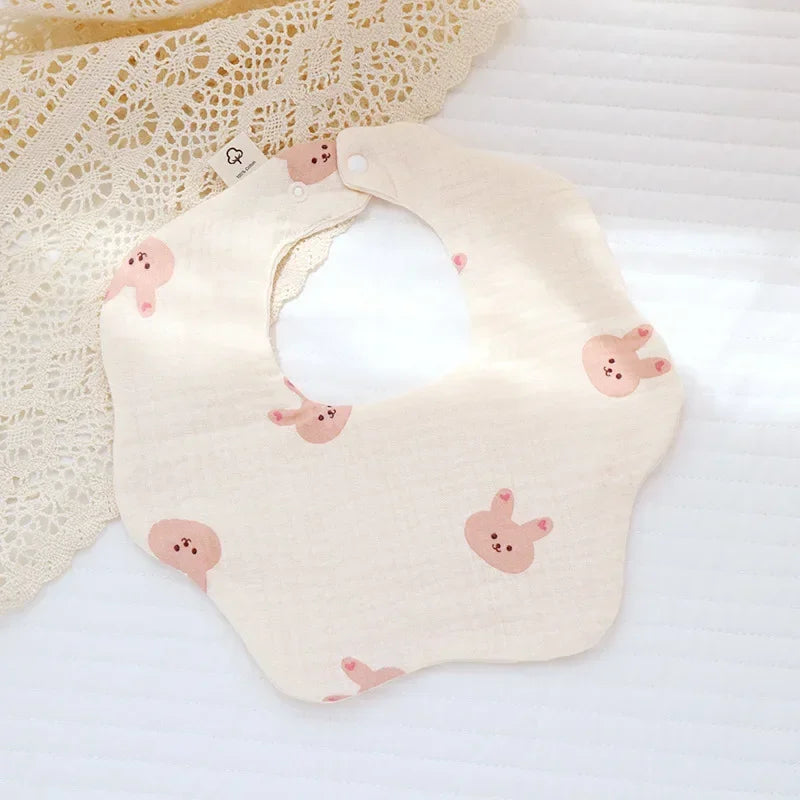 6 Layer Muslin Cotton Bib