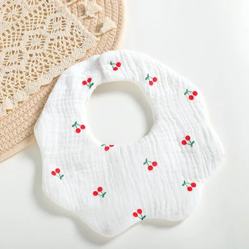 6 Layer Muslin Cotton Bib