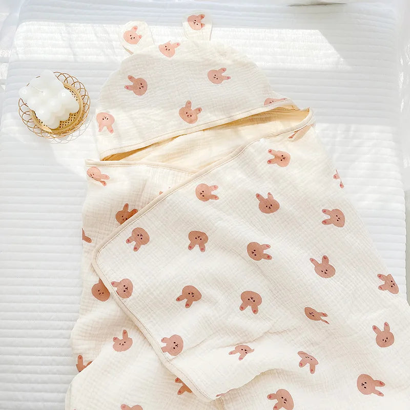 Cotton Hooded Bath Towels